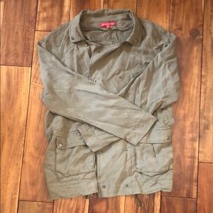 Saks Fifth Avenue Army Green Utility Jacket